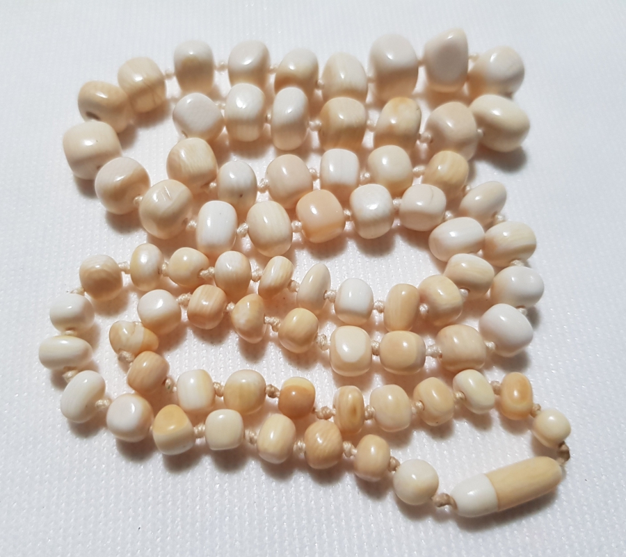 OSMANLI DÖNEMİ FİL DİŞİ GERDANLIK