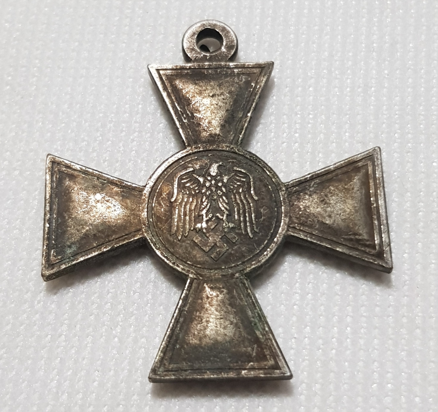 2. DÜNYA SAVAŞI DÖNEMİ HAÇ FORMLU NAZİ NİŞANI