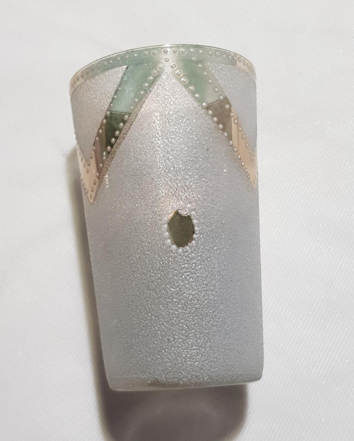 OSMANLI DÖNEMİ NADİR FORMDA ŞERBET BARDAĞI