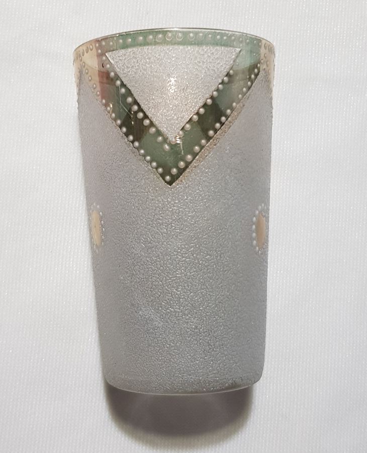 OSMANLI DÖNEMİ NADİR FORMDA ŞERBET BARDAĞI