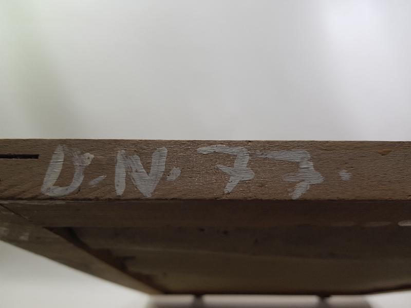 ANTİKA OSMANLICA YAZILI CAM ALTI MUSTAFA KEMAL ATATÜRK TABLOSU