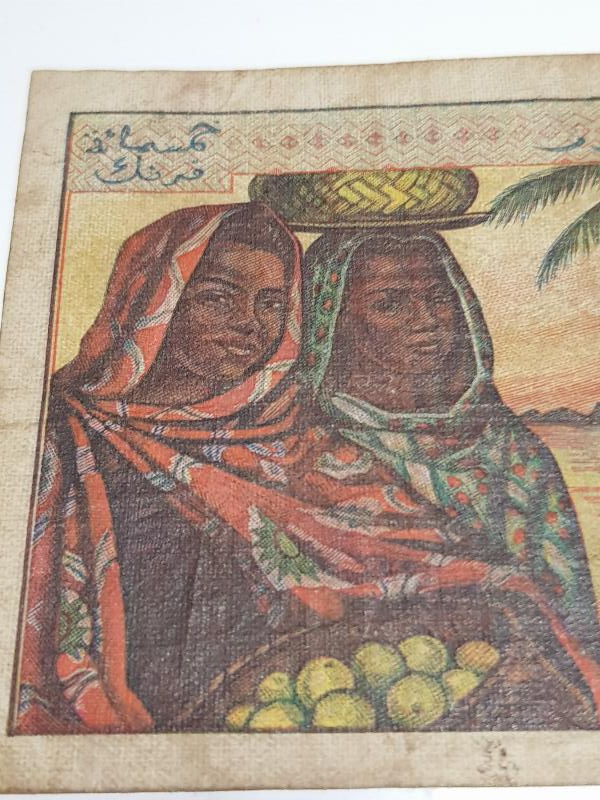 DÜNYANIN EN GÜZEL KAĞIT PARALARINDAN KOMOR ADALARI 500 FRANK