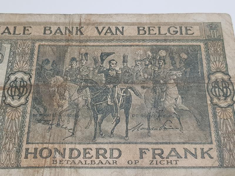1948 TARİHLİ BELÇİKA 100 FRANK KAĞIT PARA