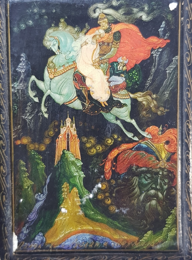 OSMANLI DÖNEMİ ORYANTAL PAPIER MACHE KUTU