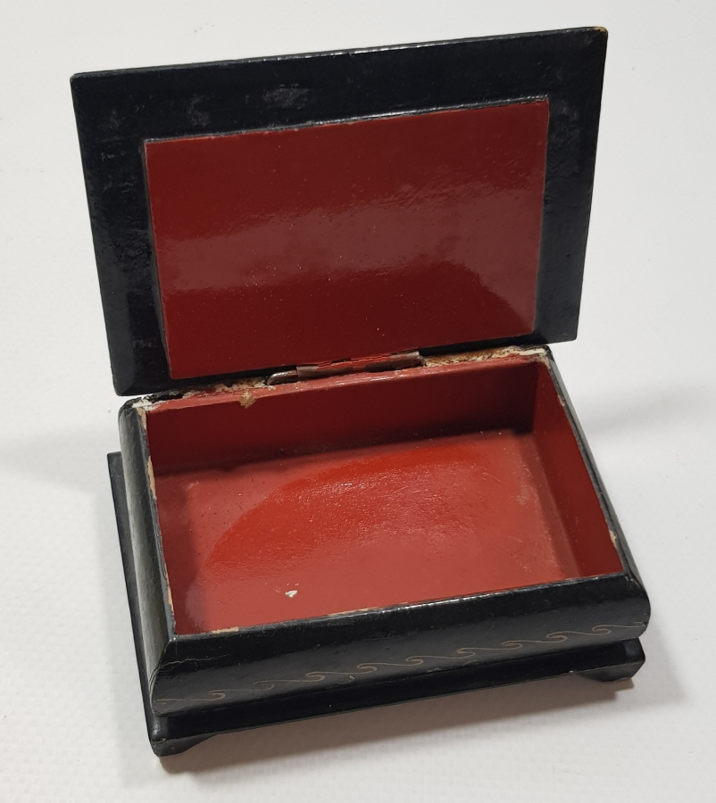 OSMANLI DÖNEMİ ORYANTAL PAPIER MACHE KUTU