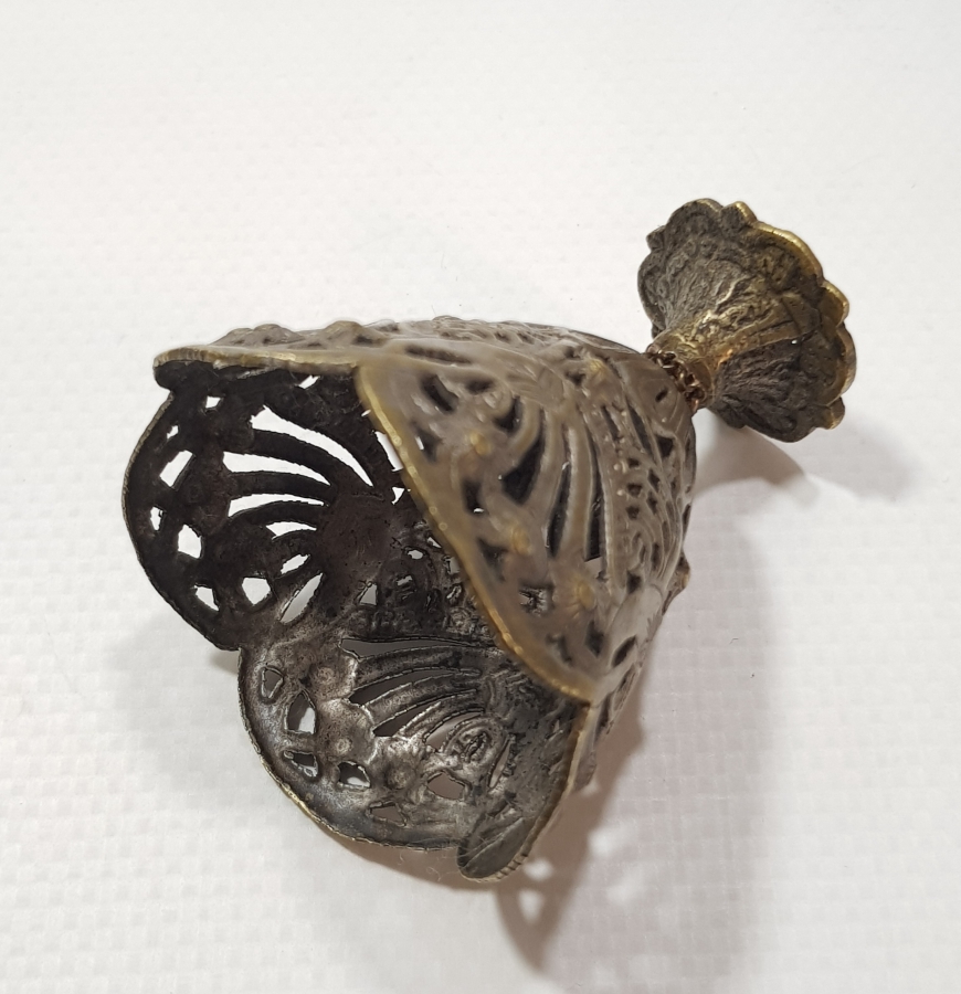 OSMANLI DÖNEMİ SÜLEYMANİYE İŞİ AJUR İŞÇİLİKLİ KAHVE FİNCANI ZARFI