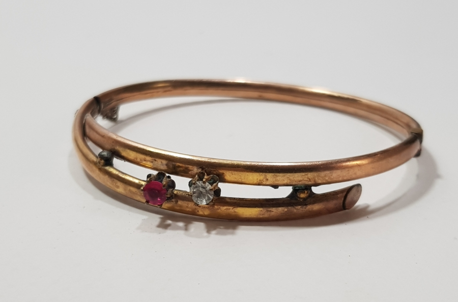 OSMANLI DÖNEMİ ALTIN KAPLAMA BİLEZİK