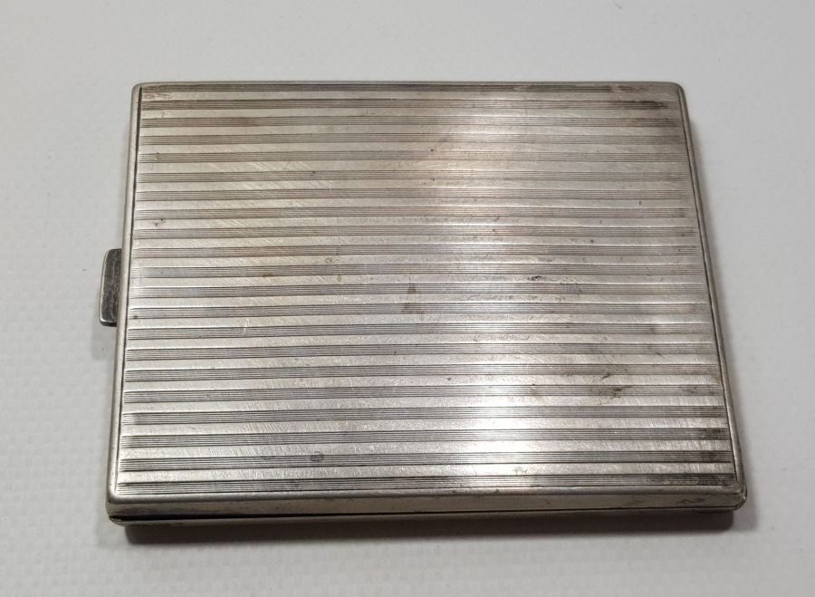 OSMANLI DÖNEMİ ALPAKA TÜTÜN TABAKASI