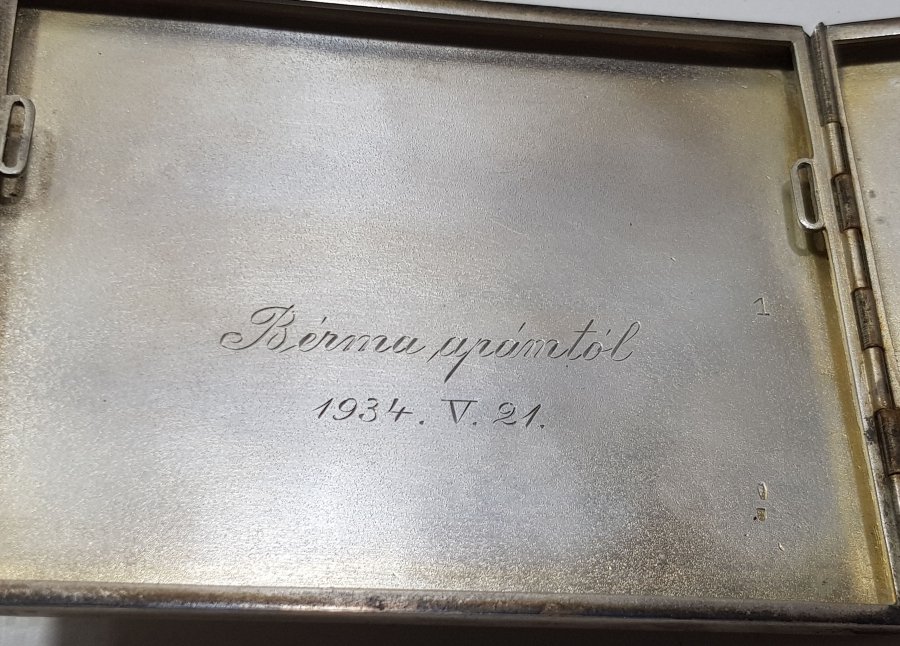 OSMANLI DÖNEMİ ALPAKA TÜTÜN TABAKASI