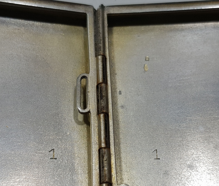 OSMANLI DÖNEMİ ALPAKA TÜTÜN TABAKASI