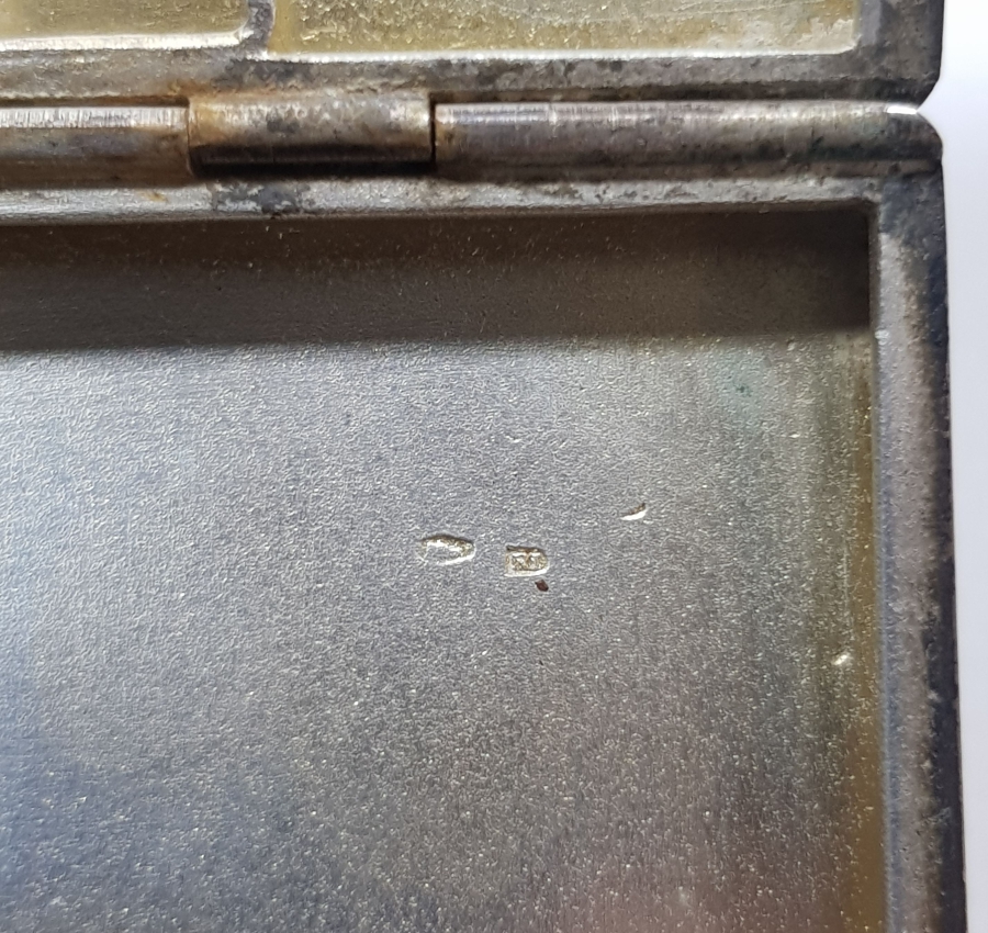 OSMANLI DÖNEMİ ALPAKA TÜTÜN TABAKASI