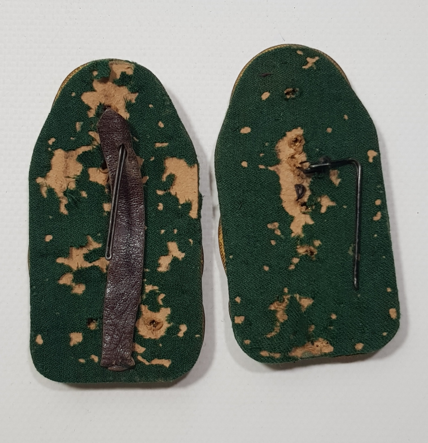 1. DÜNYA SAVAŞI DÖNEMİ BİR ÇİFT SUBAY APOLETİ