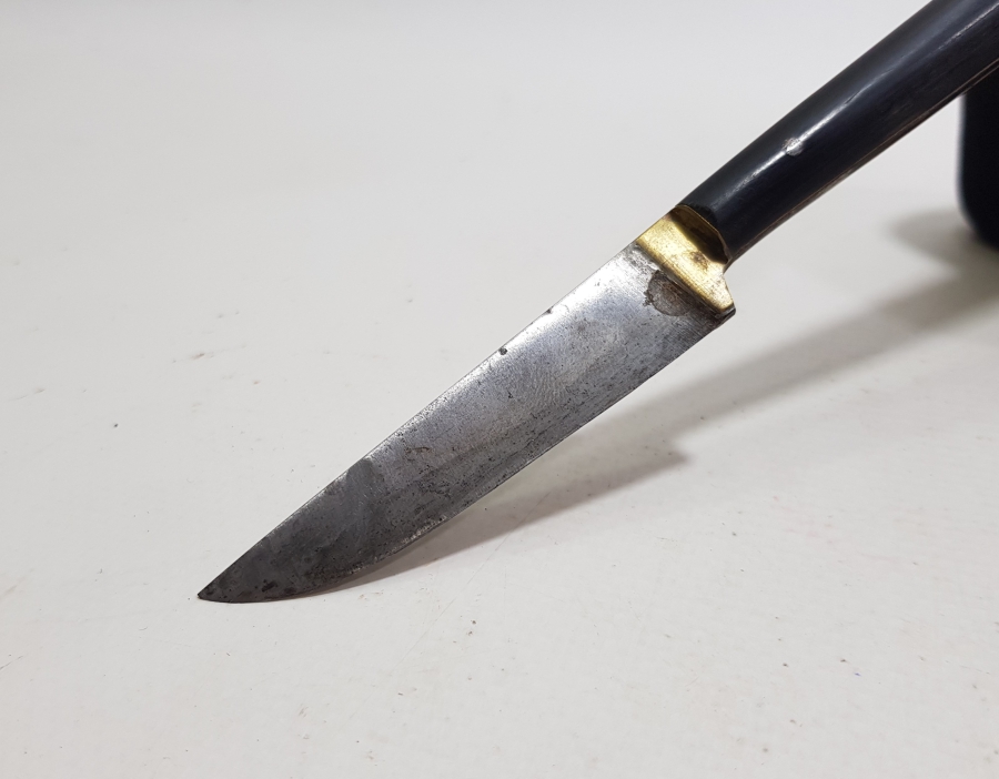 OSMANLI DÖNEMİ BOYNUZ SAPLI HATTAT BIÇAĞI - MAKTA