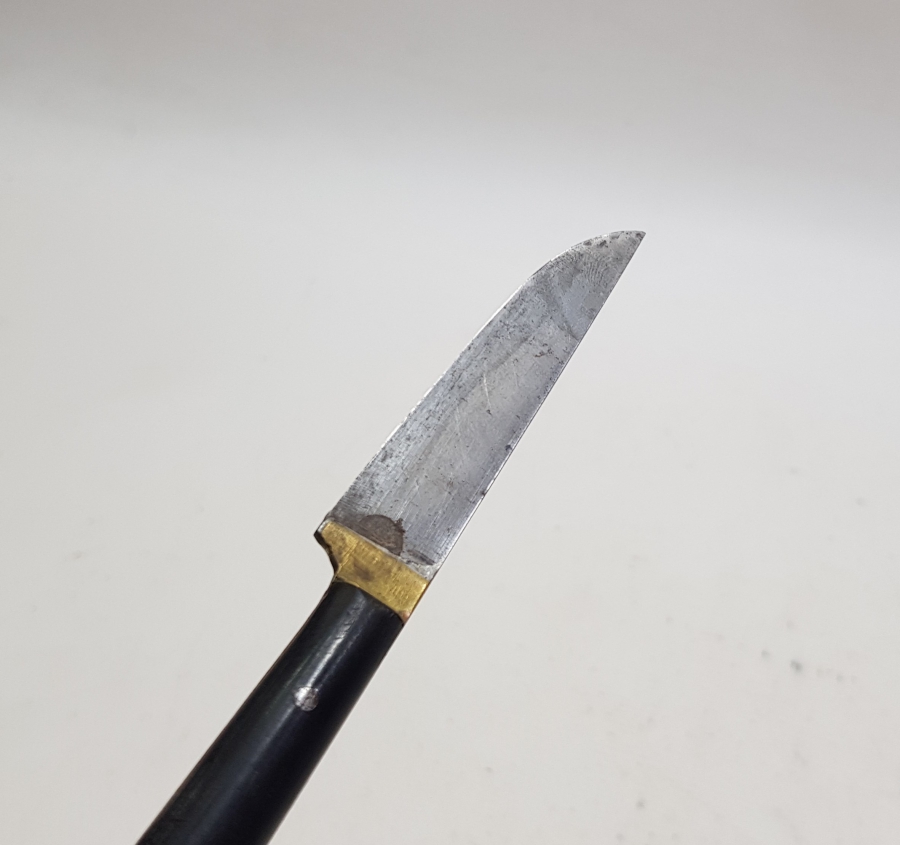 OSMANLI DÖNEMİ BOYNUZ SAPLI HATTAT BIÇAĞI - MAKTA