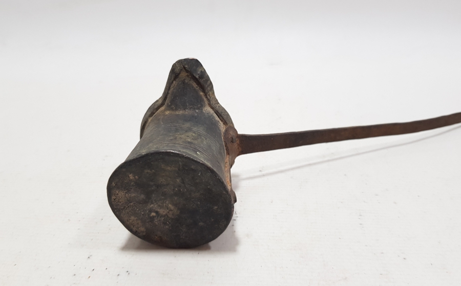 SIÇAN KUYRUĞU FORMLU OSMANLI DÖNEMİ EDİRNE İŞİ EL YAPIMI KAHVE CEZVESİ