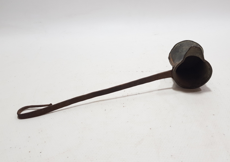 SIÇAN KUYRUĞU FORMLU OSMANLI DÖNEMİ EDİRNE İŞİ EL YAPIMI KAHVE CEZVESİ