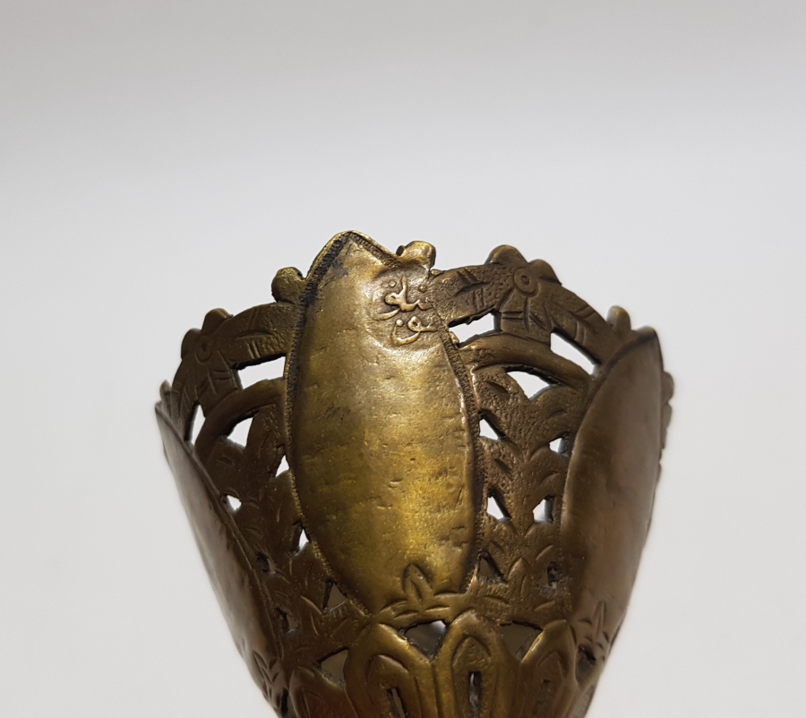 OSMANLI DÖNEMİ SÜLEYMANİYE İŞİ DAMGALI FİNCAN ZARFI