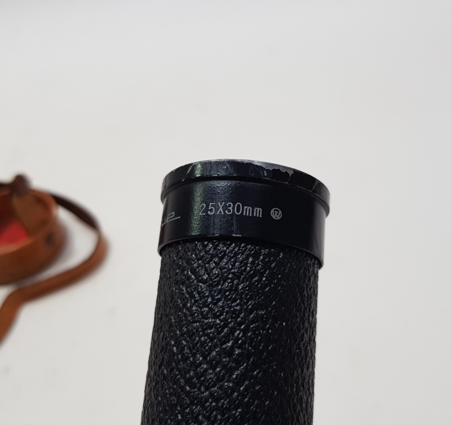 ORİJİNAL DERİ KILIFINDA ANTİKA İNGİLİZ DENİZCİ DÜRBÜNÜ