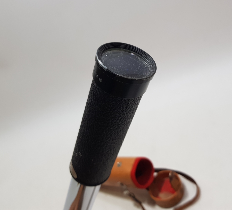 ORİJİNAL DERİ KILIFINDA ANTİKA İNGİLİZ DENİZCİ DÜRBÜNÜ