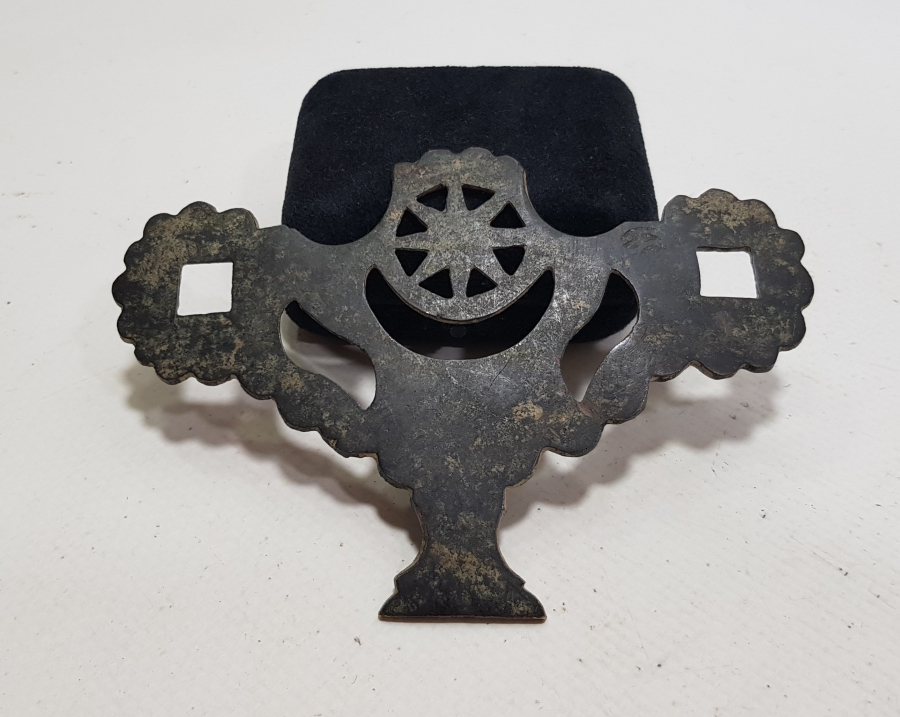 OSMANLI DÖNEMİ SÜLEYMANİYE DAMGALI VE AY YILDIZLI 1800 BAŞLARI ÇOK NADİR KAPI AYNASI