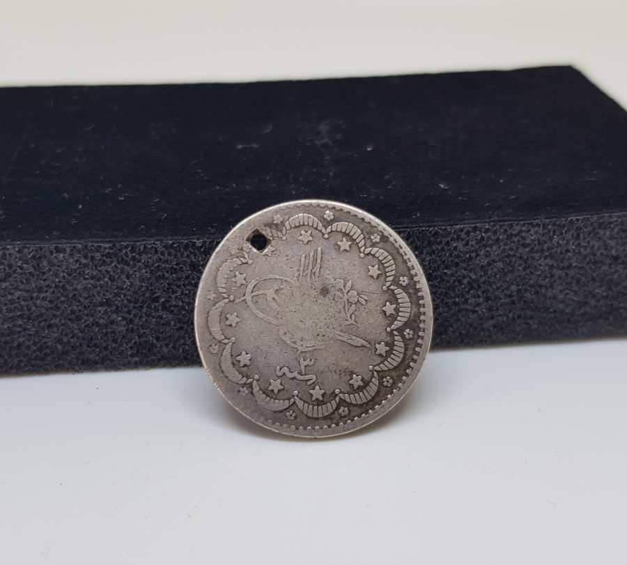 ABDÜLHAMİT HAN DÖNEMİ GÜMÜŞ 3. CÜLUS ÇOK NADİR GÜMÜŞ 5 KURUŞ