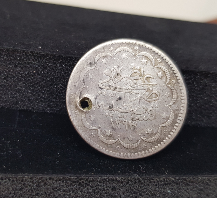 ABDÜLHAMİT HAN DÖNEMİ GÜMÜŞ 3. CÜLUS ÇOK NADİR GÜMÜŞ 10 KURUŞ