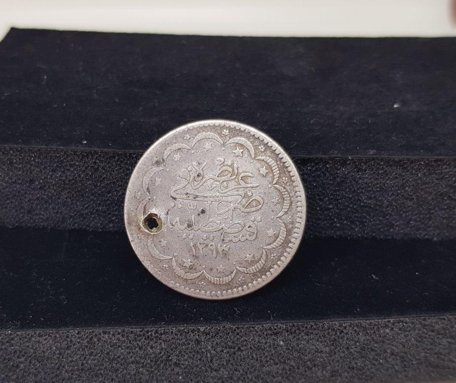 ABDÜLHAMİT HAN DÖNEMİ GÜMÜŞ 3. CÜLUS ÇOK NADİR GÜMÜŞ 10 KURUŞ