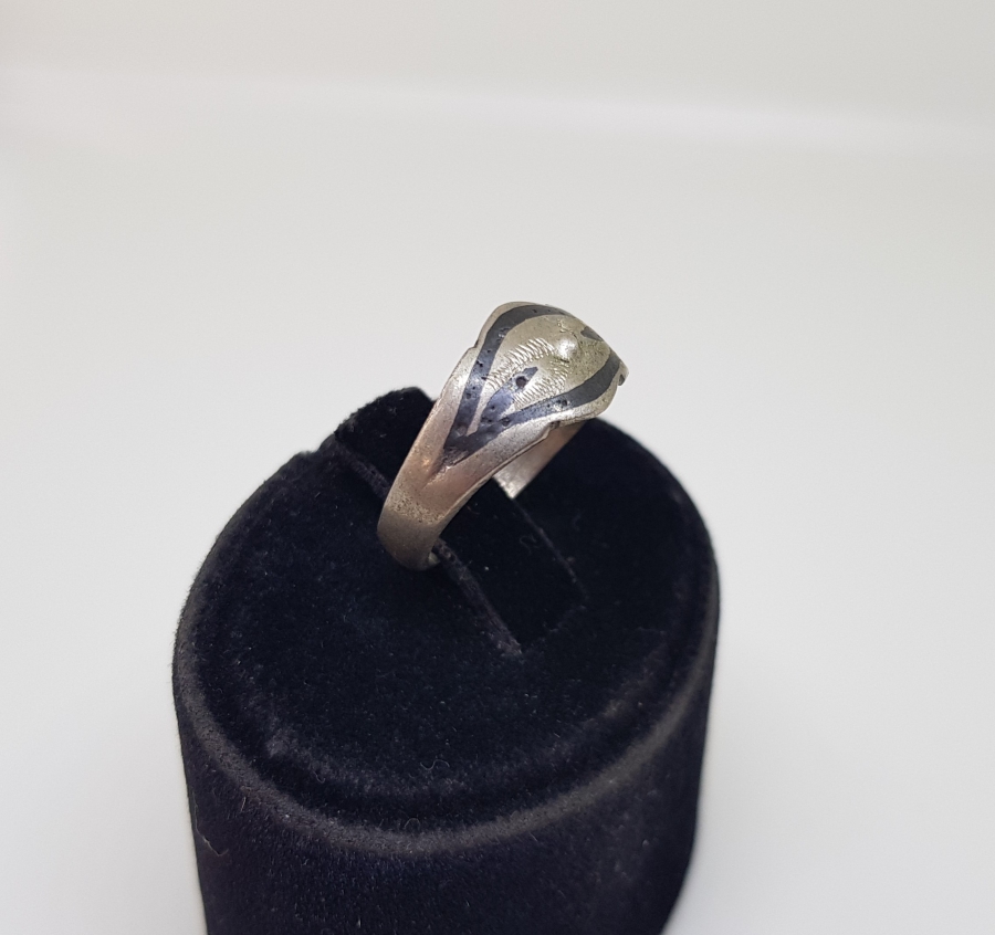 OSMANLI DÖNEMİ SAVATLI NAZAR YÜZÜĞÜ