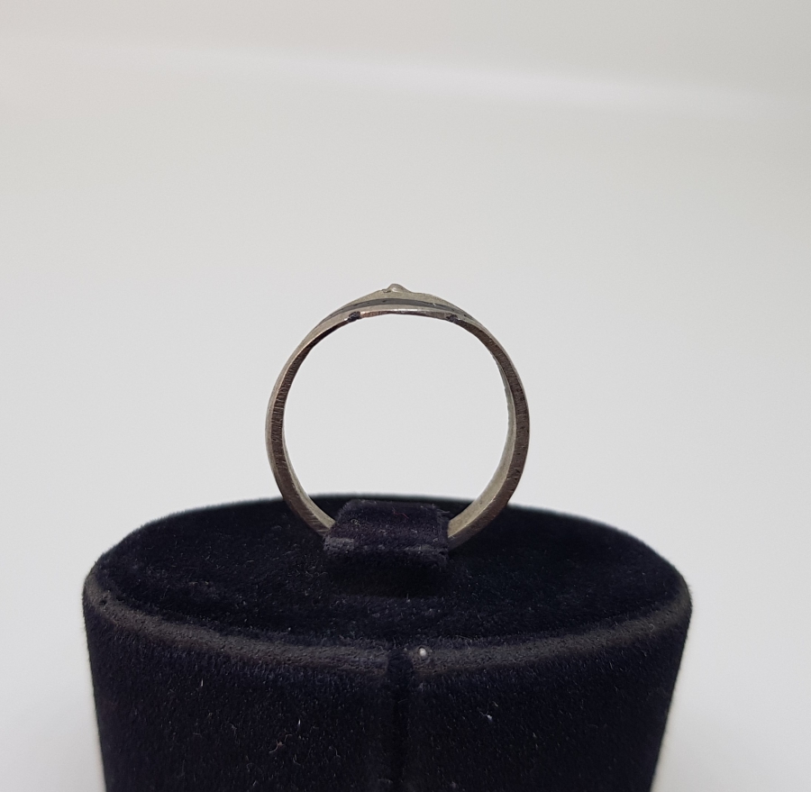 OSMANLI DÖNEMİ SAVATLI NAZAR YÜZÜĞÜ