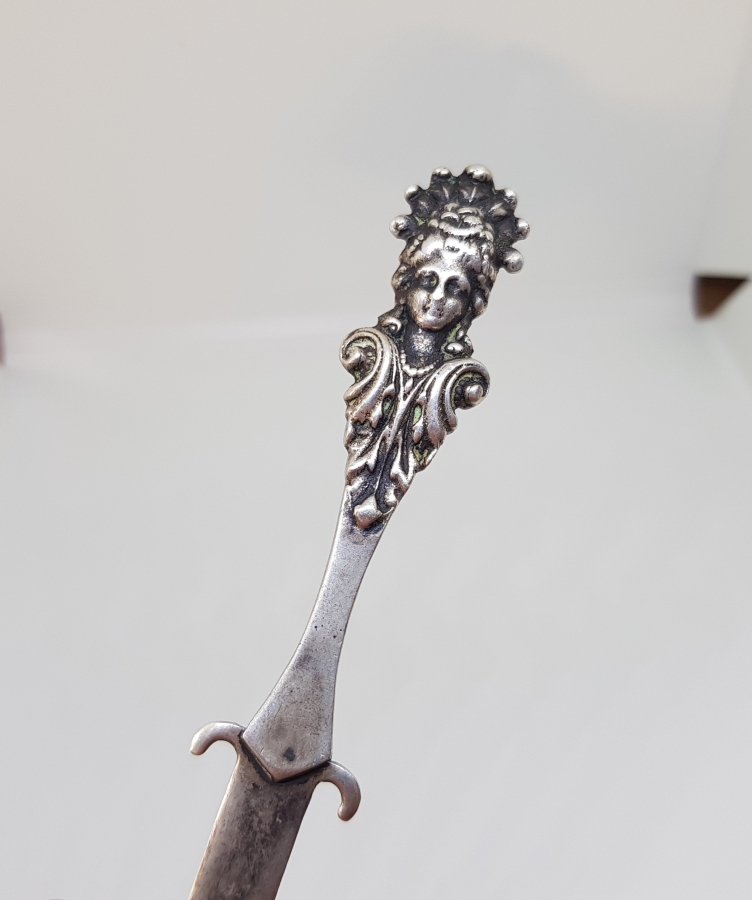 ANTİKA GÜMÜŞ ZARF AÇACAĞI