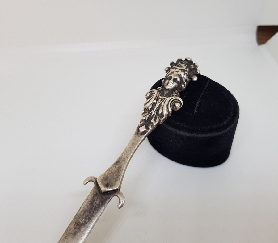 ANTİKA GÜMÜŞ ZARF AÇACAĞI