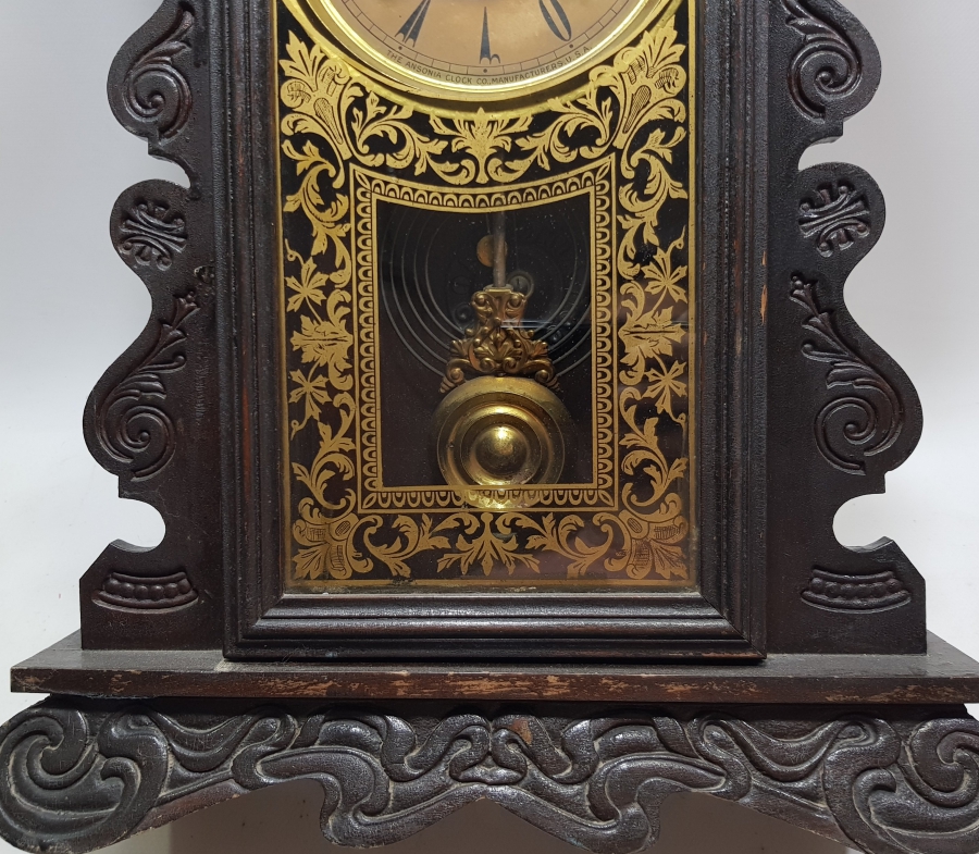 OSMANLI DÖNEMİ NADİR FORMDA BÜYÜK BOY MASA VE DUVAR SAATİ