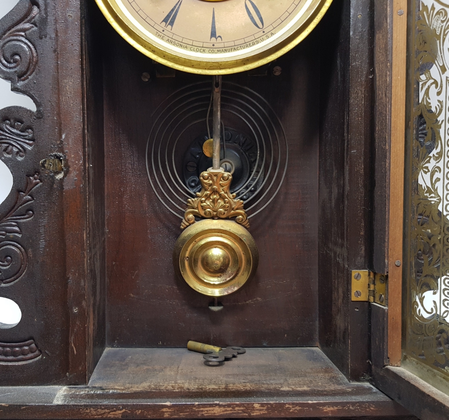 OSMANLI DÖNEMİ NADİR FORMDA BÜYÜK BOY MASA VE DUVAR SAATİ