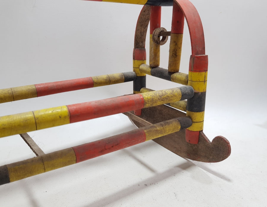 OSMANLI DÖNEMİ KÖK BOYALI EL YAPIMI OYUNCAK BEŞİK