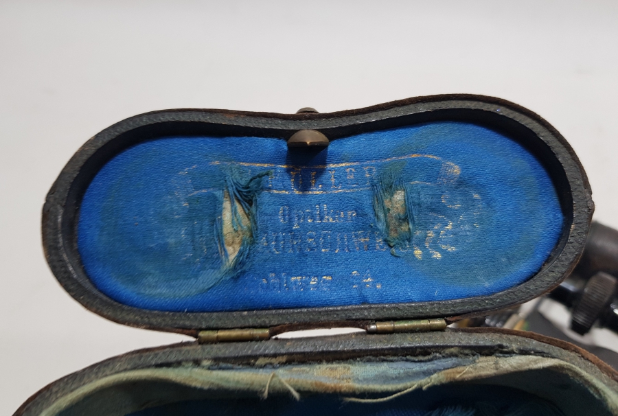 ORİJİNAL KUTUSUNDA 1. DÜNYA SAVAŞI DÖNEMİ OSMANLI SUBAY DÜRBÜNÜ