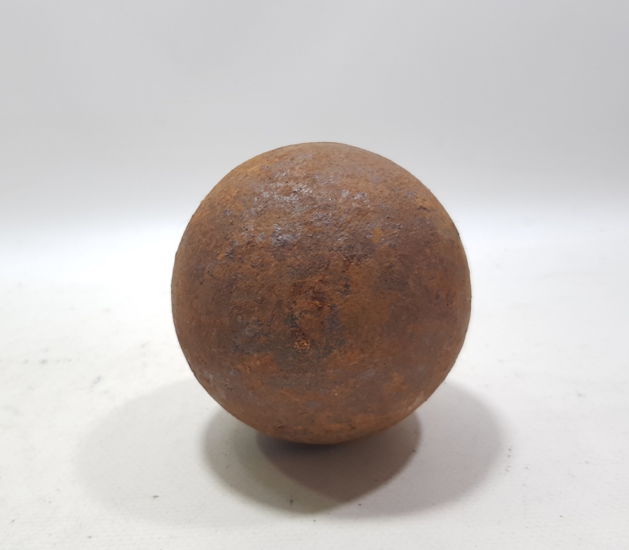 OSMANLI DÖNEMİ GEMİ TOPLARINDA KULLANILAN ÇOK NADİR TOP GÜLLESİ