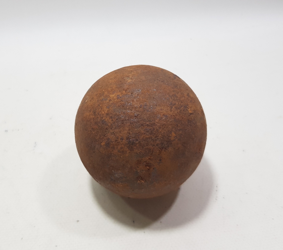 OSMANLI DÖNEMİ GEMİ TOPLARINDA KULLANILAN ÇOK NADİR TOP GÜLLESİ