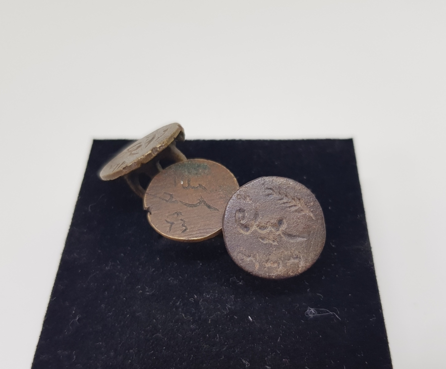 OSMANLI DÖNEMİ EL KAZIMA 3 ADET ŞAHIS MÜHRÜ