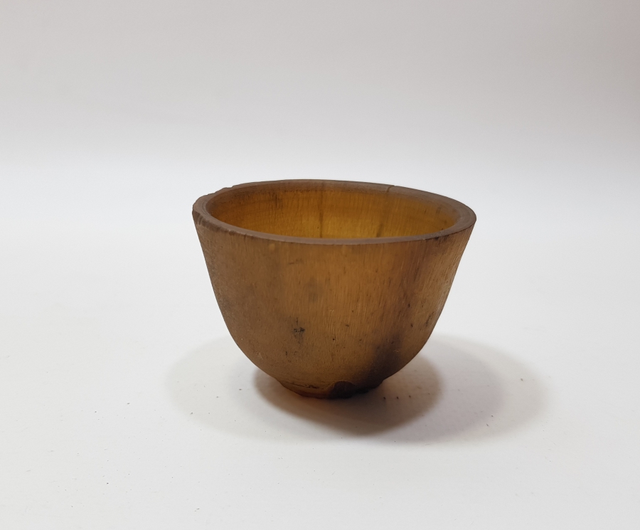 OSMANLI DÖNEMİ ÇOK NADİR BOYNUZDAN MAMUL ZARF FİNCANI