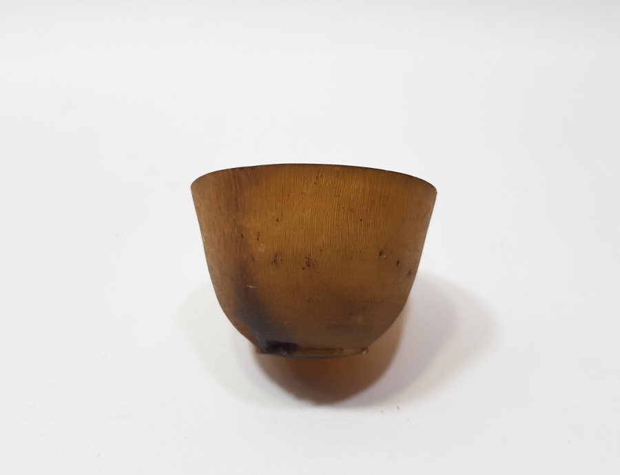 OSMANLI DÖNEMİ ÇOK NADİR BOYNUZDAN MAMUL ZARF FİNCANI