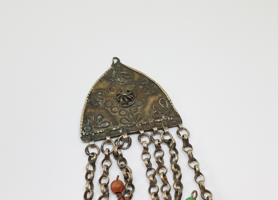 OSMANLI DÖNEMİ BÜYÜK BOY GÜMÜŞ NADİR FES SÜSÜ