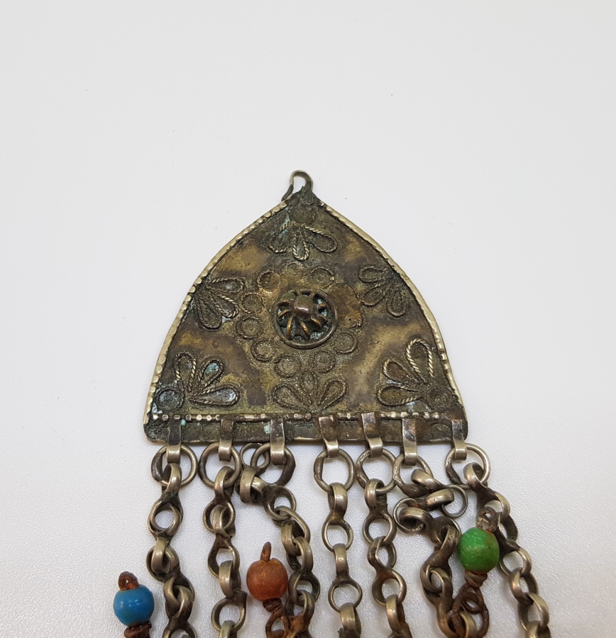 OSMANLI DÖNEMİ BÜYÜK BOY GÜMÜŞ NADİR FES SÜSÜ