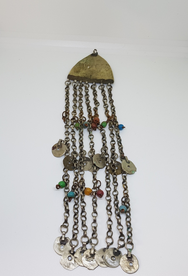 OSMANLI DÖNEMİ BÜYÜK BOY GÜMÜŞ NADİR FES SÜSÜ