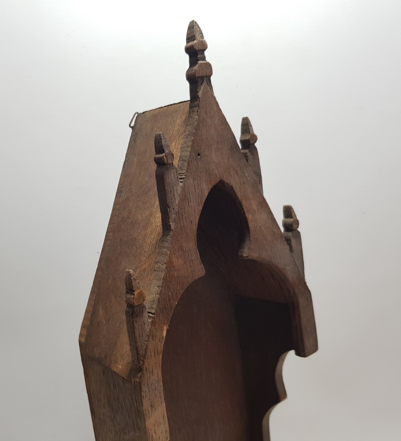 OSMANLI DÖNEMİ NADİR FORMDA TEKKE İŞİ AHŞAP LAMBALIK