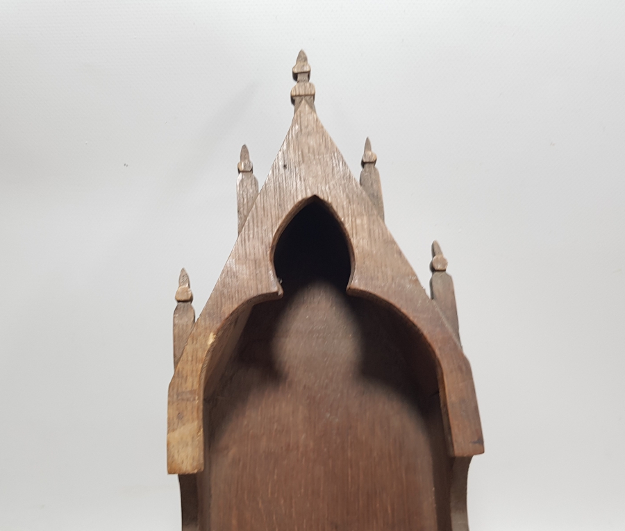 OSMANLI DÖNEMİ NADİR FORMDA TEKKE İŞİ AHŞAP LAMBALIK