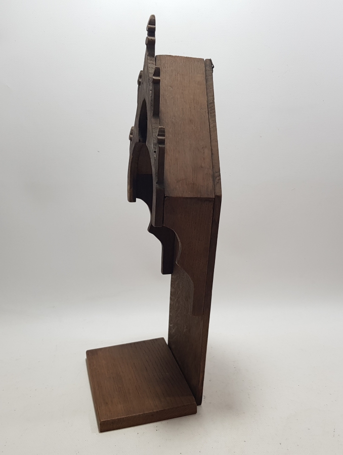 OSMANLI DÖNEMİ NADİR FORMDA TEKKE İŞİ AHŞAP LAMBALIK