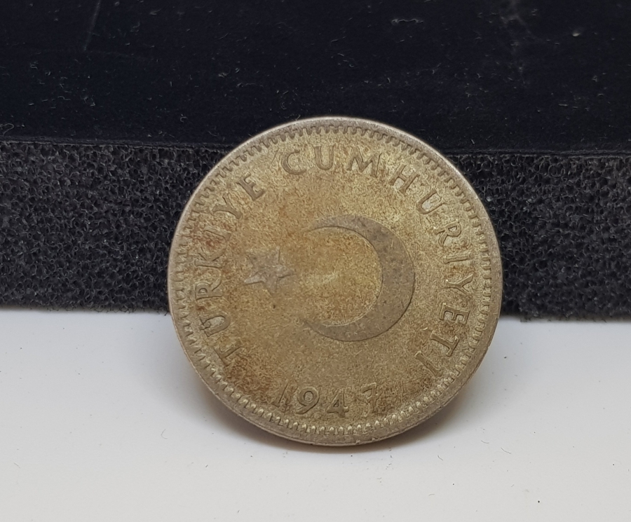 1947 YILI GÜMÜŞ 1 LİRA