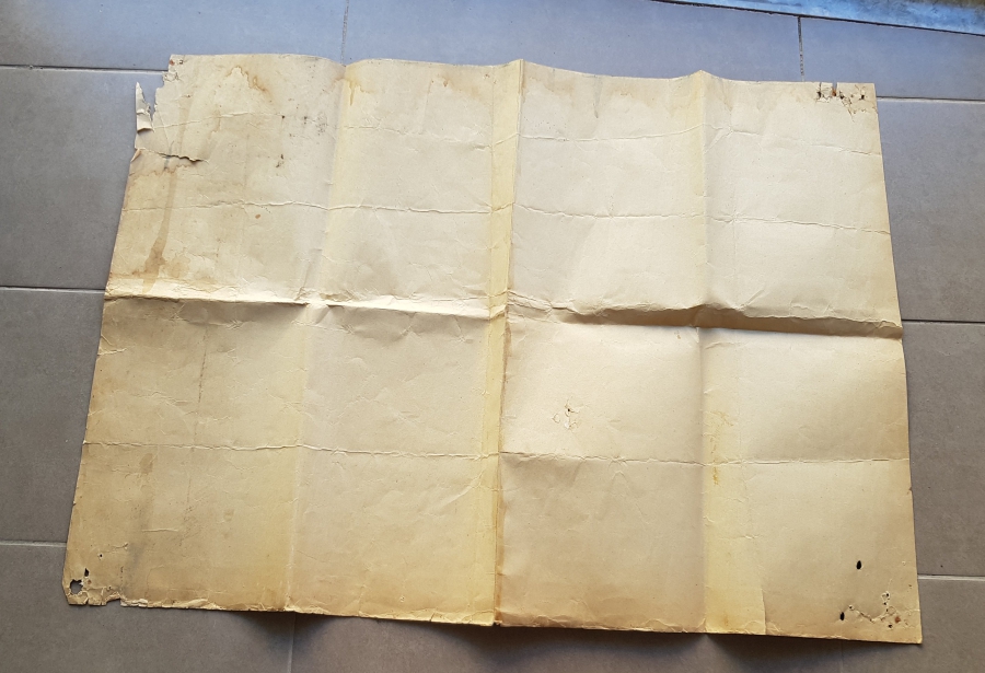 OSMANLI DÖNEMİ DEV BOYDA EL ÇEKME HAT LEVHA