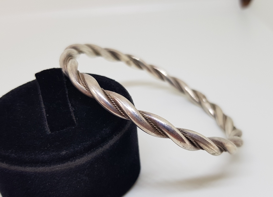 ÖZEL YAPIM GÜMÜŞ BİLEZİK