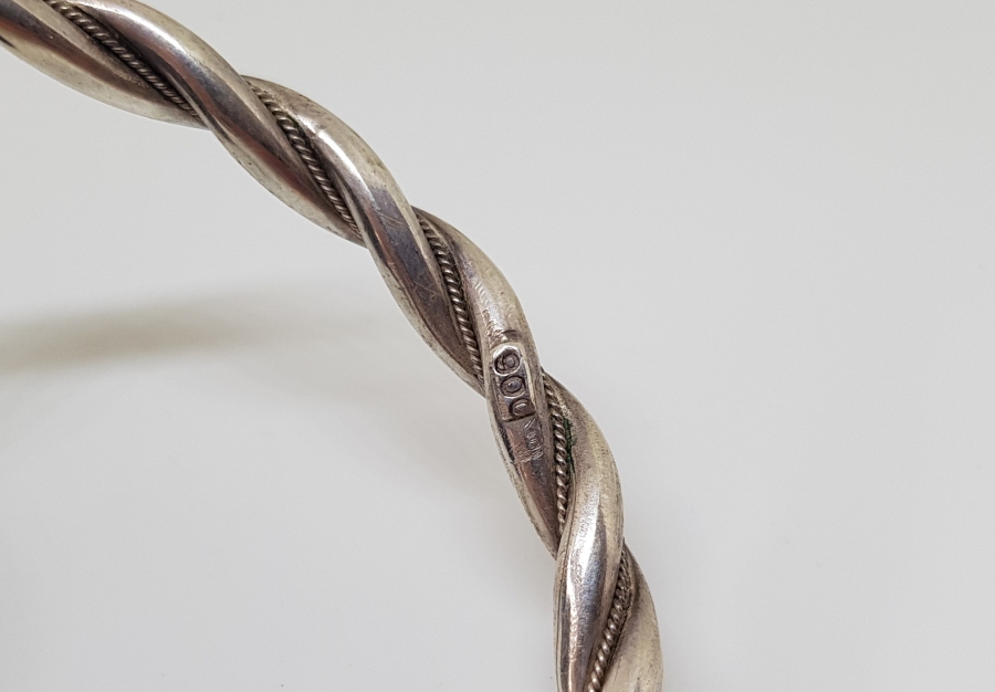 ÖZEL YAPIM GÜMÜŞ BİLEZİK